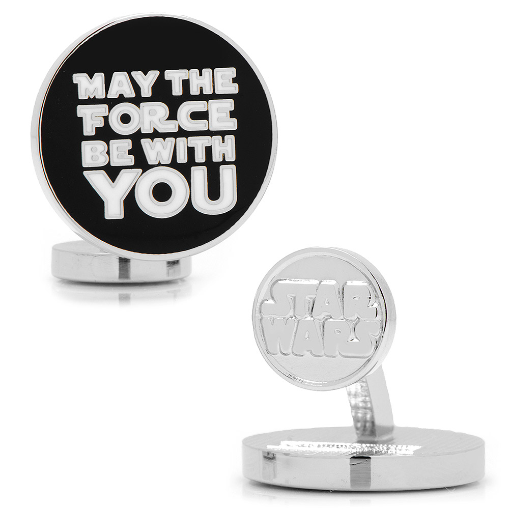 May The Force Be W/You Cufflinks