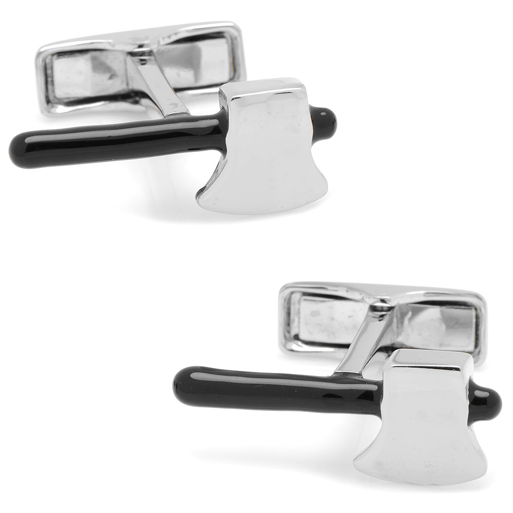Sterling Axe Cufflinks