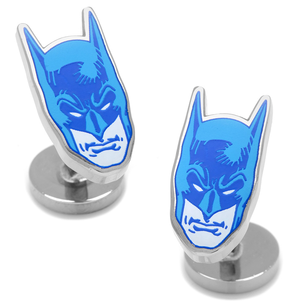 Blue Comics Batman Mask Cufflinks