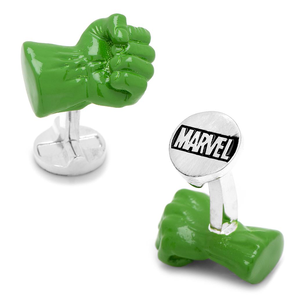 3d Hulk Fist Cufflinks