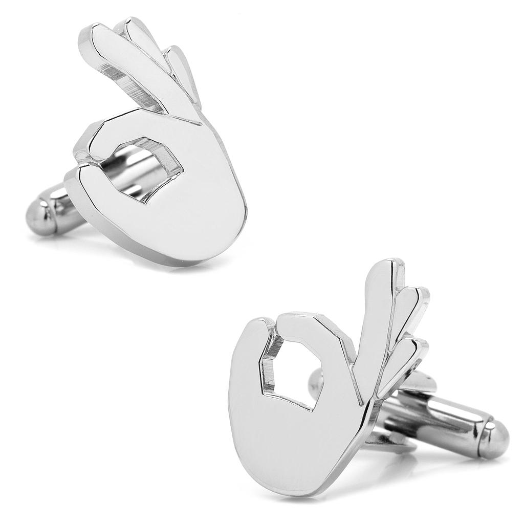 Ok Sign Emoji Cufflinks