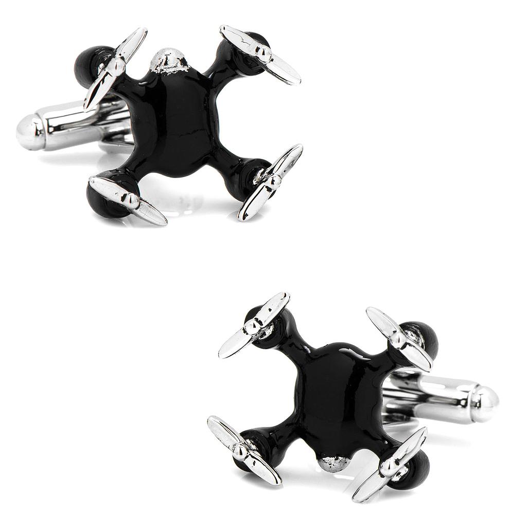 3d Drone Cufflinks
