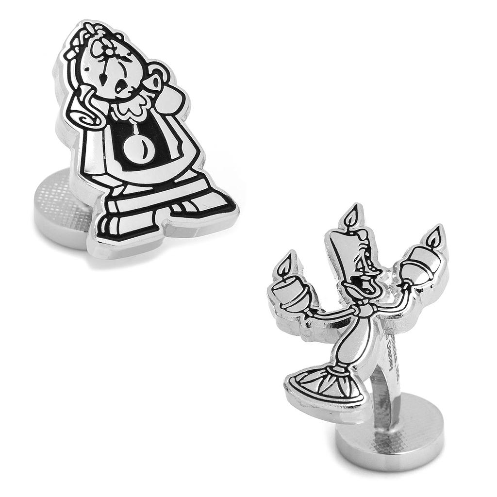 Cogsworth & Lumiere Cufflinks