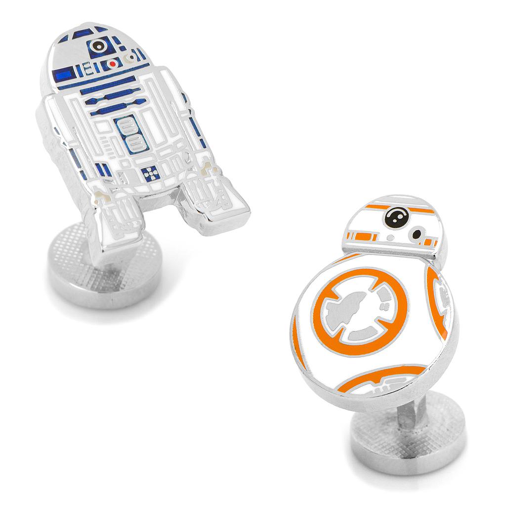 R2d2 & Bb8 Enamel Cufflinks