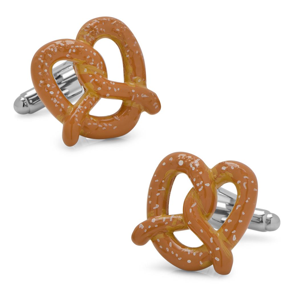 3d Pretzel Cufflinks