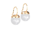Hollywood Pearl Large Euro Wire Earrings