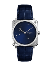 Brs Blue Diamond Bezel & Scattered Diamond Dial