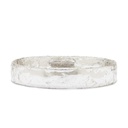 Sterling Silver Leaf Bangle