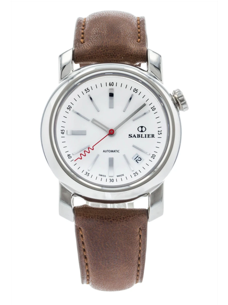 Sablier Grand Cru Wristwatch With Corkscrew Seconds Hand