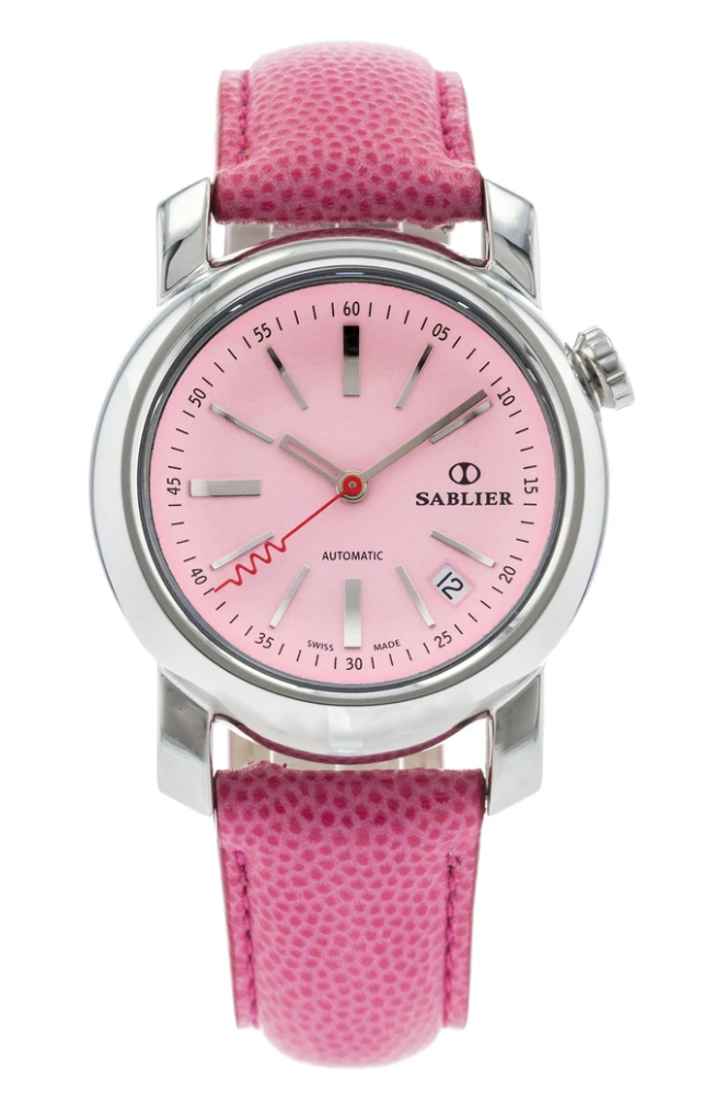 Sablier Grand Cru Wristwatch With Corkscrew Seconds Hand