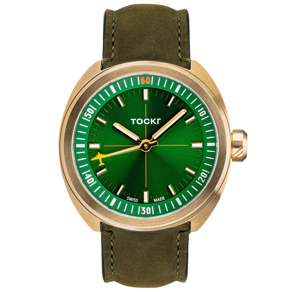 Tockr Skytrain Bronze On Strap