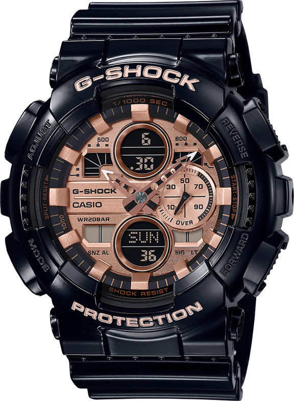 G-Shock Garish Black/Rose Gold