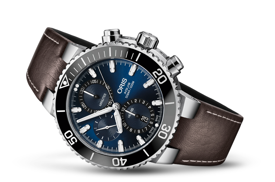 Aquis Chronograph On Strap