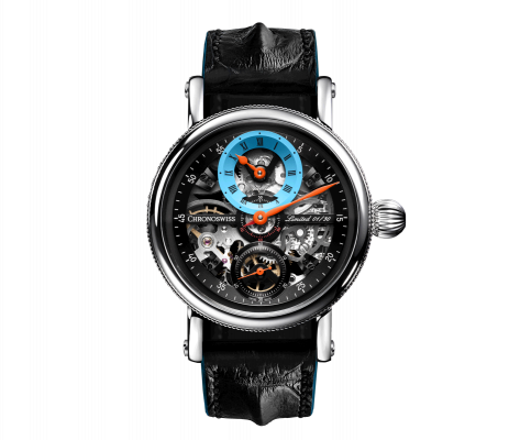 Flying Grand Regulator Skeleton Baby Blue