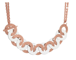 R-Zero Bronze & Steel Necklace