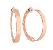 Iconic Etched Hoop Earrings