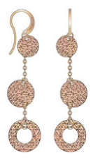 R-Zero Dangle 3 Circle Earrings