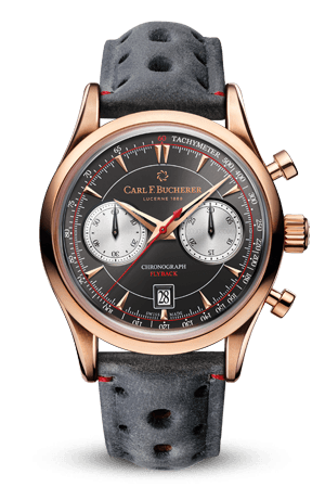 18k Rose Gold Manero Flyback