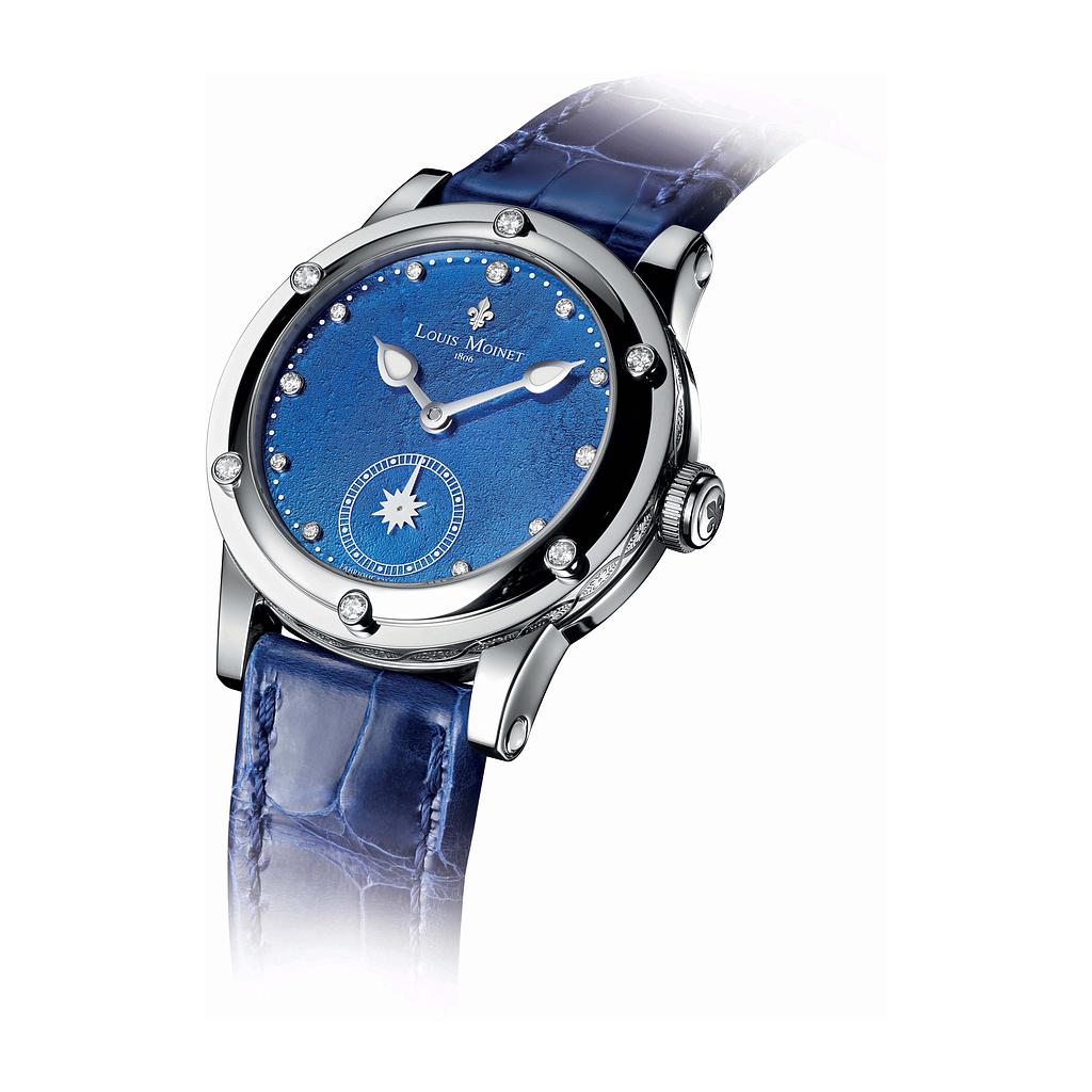 Skydance Blue Titanium On Strap