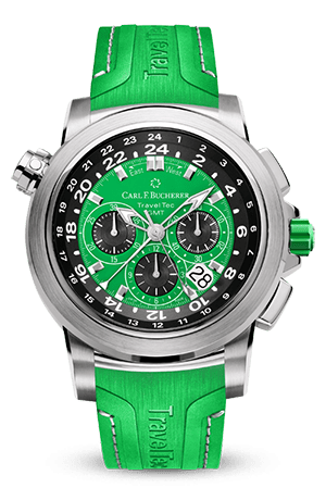 Carl F. Bucherer Patravi Traveltec Color Edition - Green