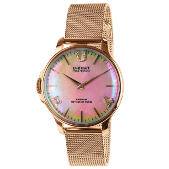 Rainbow 38 Rose PVD Case Metal
