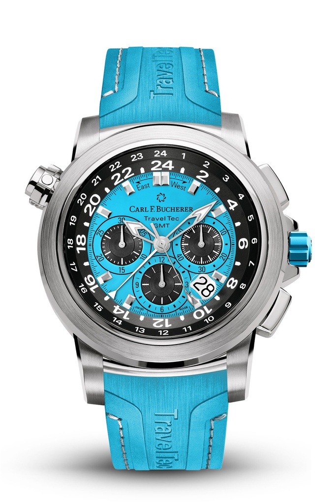 Carl F. Bucherer Patravi Traveltec Color Edition - Blue
