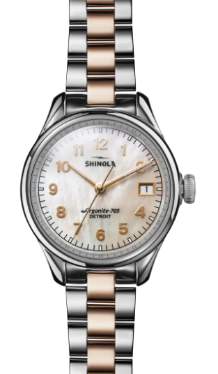 Vinton 3 Hand Watch On Bracelet