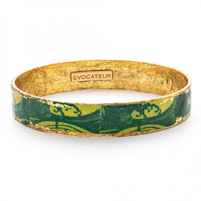 Green Wave Bangle