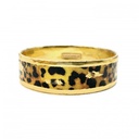Leopard Bangle - .75"