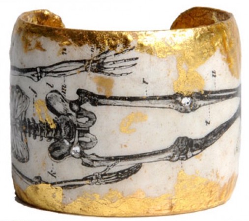 1895 Skeleton Cuff - Gold