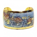 Bali Map Cuff