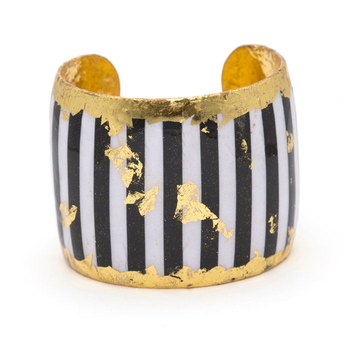 Black & White Stripes Cuff