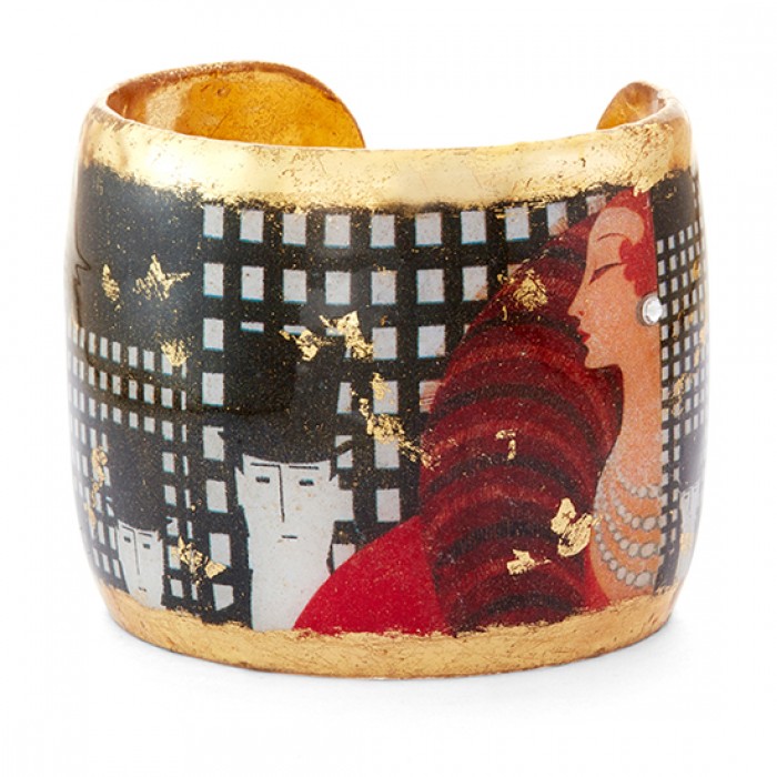 Erté Top Hat Cuff