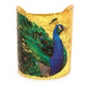 Garden Peacock Cuff
