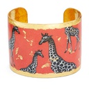 Giraffe Dreams Cuff - Orange