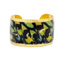 Green Orange Butterfly Cuff
