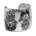 Hamsa Cuff - Silver