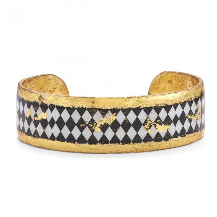 Harlequin Black & White Cuff