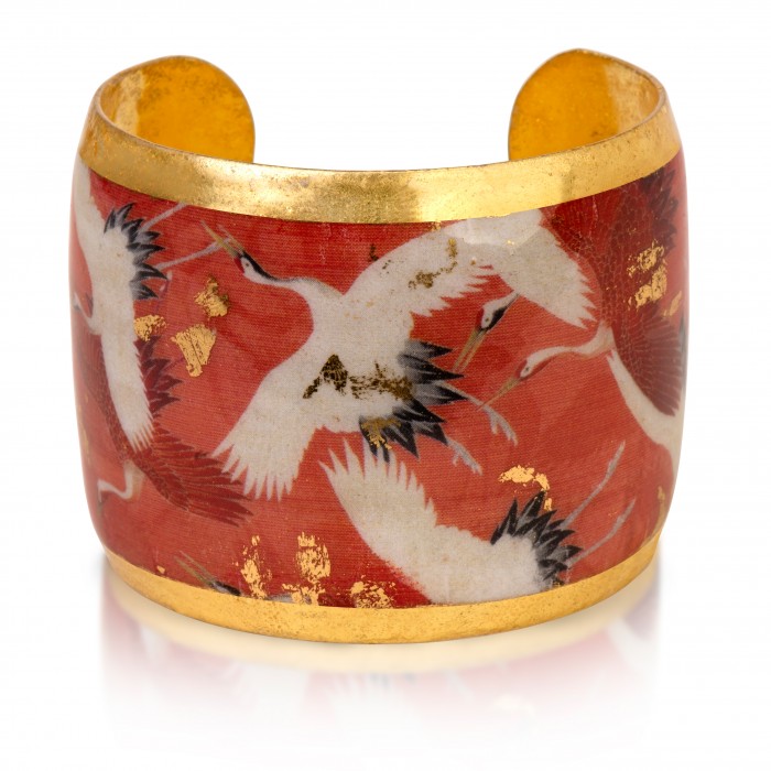 Kimono Crane Cuff