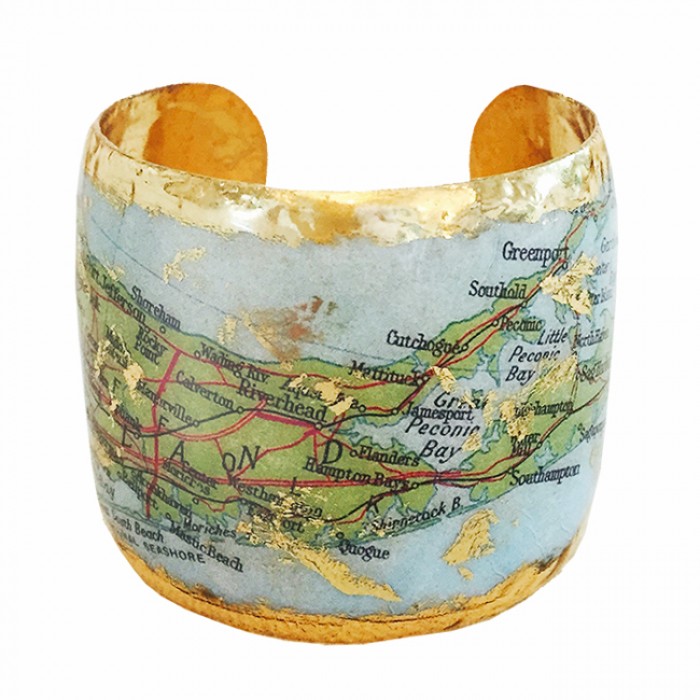 Long Island Map Cuff