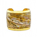 Marble & Bronze Cuff