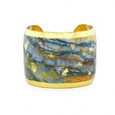 Marble, Violet & Orange Cuff