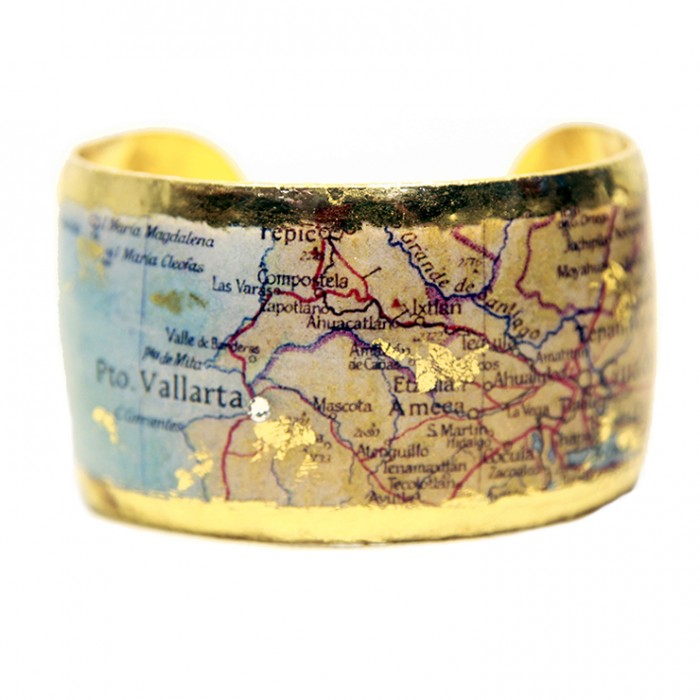 Puerto Vallarta Map Cuff