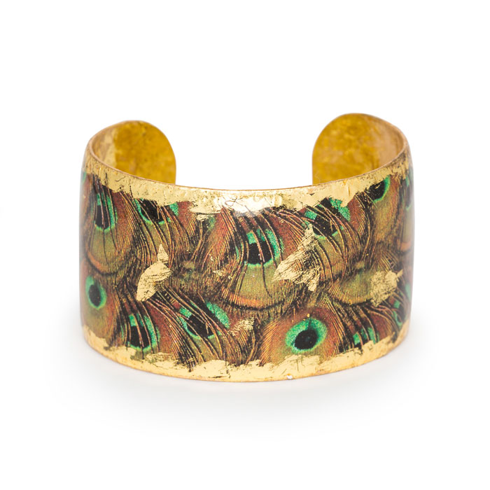 Rusty Peacock Cuff