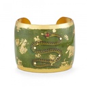 Snake Cuff - Green