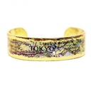 Tokyo Map Cuff