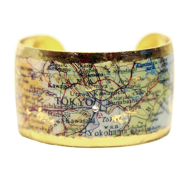 Tokyo Map Cuff