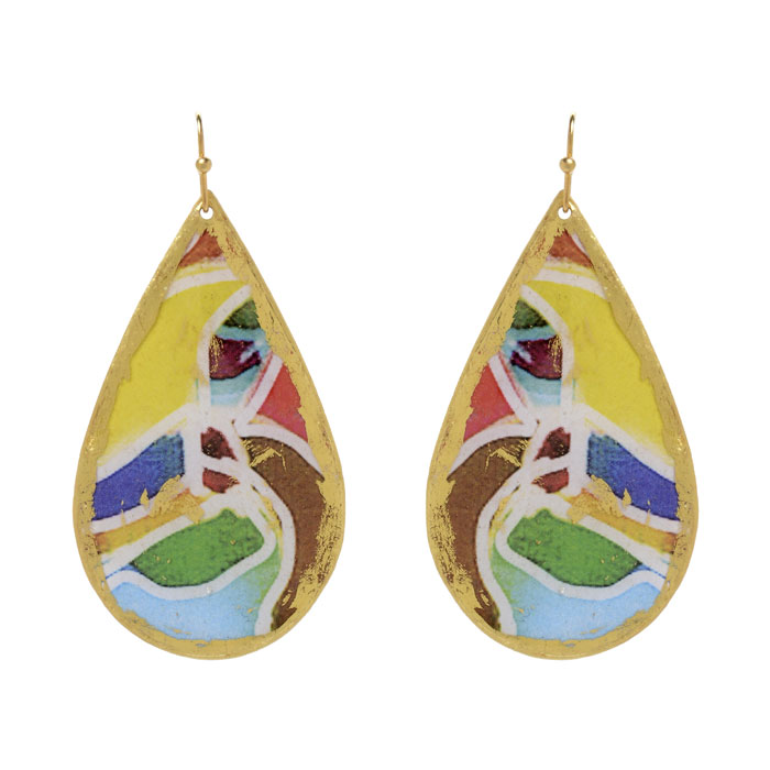Charleston Teardrop Earrings - B