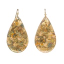 Confetti Medium Teardrop Earrings