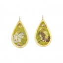Indian Polo Teardrop Earrings